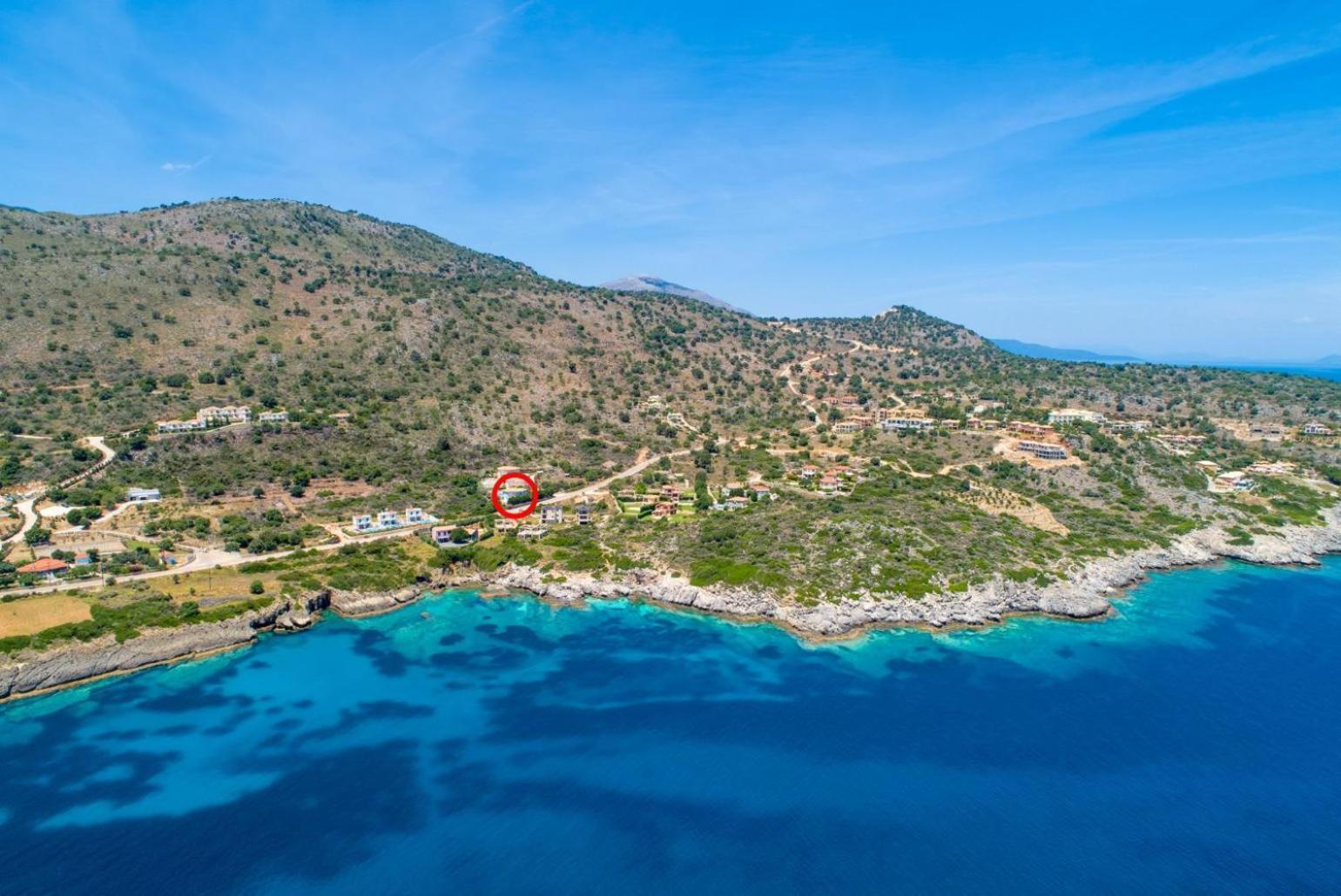 Skala Villa Blue Spathíon Buitenkant foto