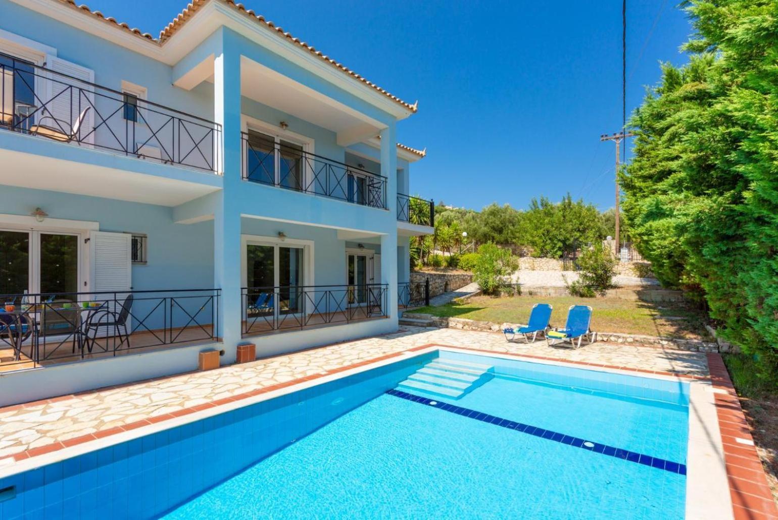 Skala Villa Blue Spathíon Buitenkant foto